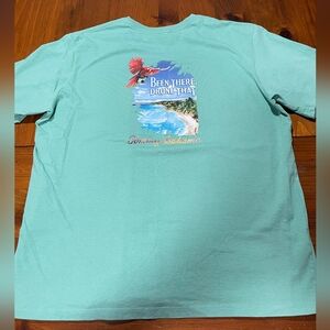 Tommy Bahama Relax Mens Upf 50 100% Cotton Been There Drone That Parrot T Shirt
